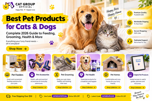 Best Pet Products for Cats & Dogs: Complete 2026 Guide to Feeding, Grooming, Health & More