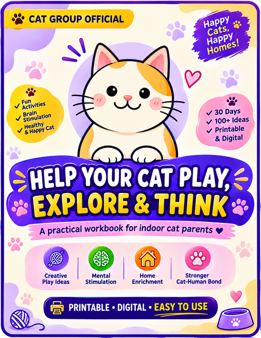 30-Day Indoor Cat Enrichment Challenge