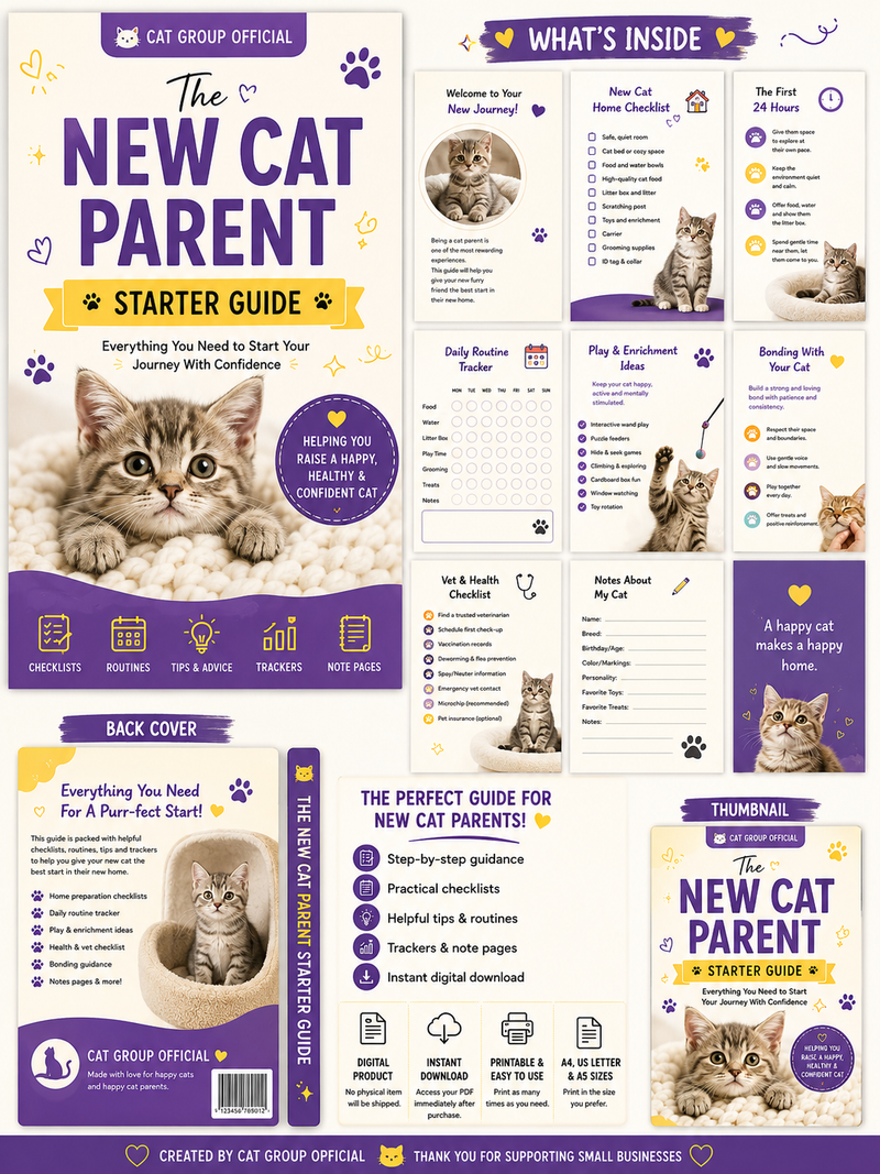 The New Cat Parent Starter Guide