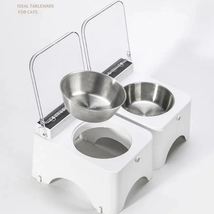 Smart Cat Bowl Pet Feeder Bowl Cat Dog Food Feeder Infrared Sensor Auto Open Cover Smart Feeder Anti-mouse Cat Food Dispenser