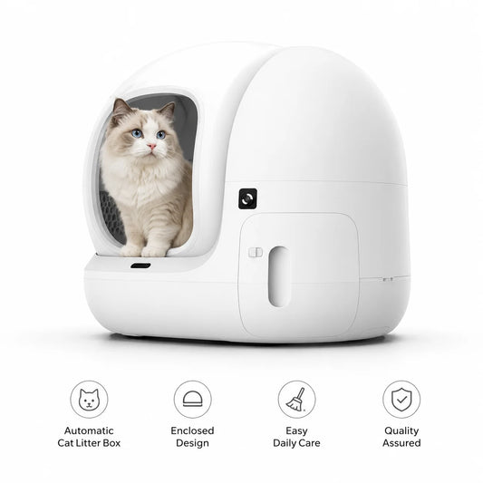 Automatic Self-Cleaning Cat Litter Box for PETKIT Pura MAX2 2nd Generation Upgraded Extra Large Fully Enclosed Electric
