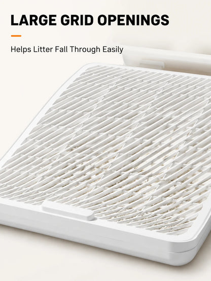 Cat Litter Box Mat Anti Tracking Litter Trap Step Large Grid Footboard Ramp for Kitten Pet Toilet Entrance
