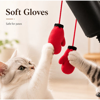 New Cat Boxing Toy Multifunctional Cat Entertainment Game For Boxing And Self-relaxation Interactive Cat Toy Fun And Relaxation