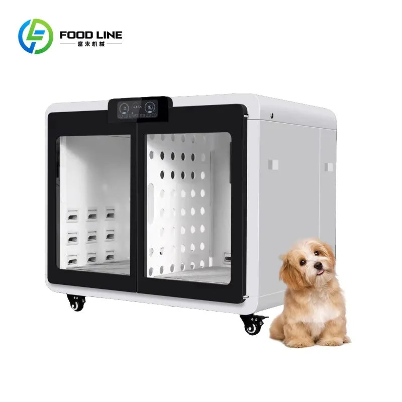 Professional Dog Dryer Box,Smart Pet Hair Dryer Box Pet-Friendly Drying Machine Suitable for Cats, Dogs, Parrots, Hamsters