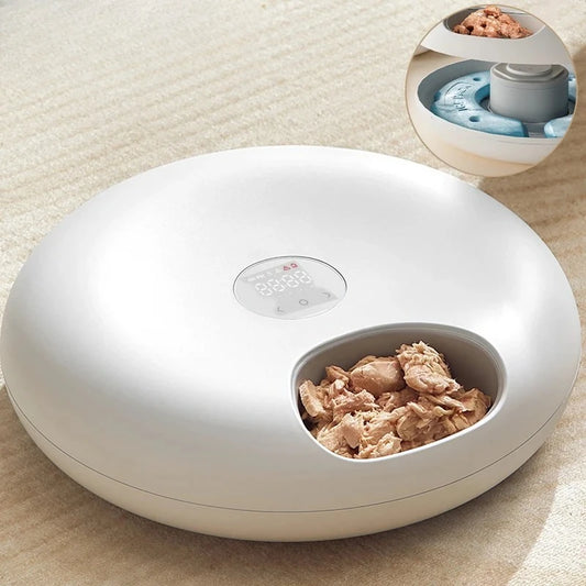 Meals Automatic Pet Feeder Smart Cat Food Dispenser For Wet & Dry Food Kibble Dispenser Accessories Auto Feeder For Cat