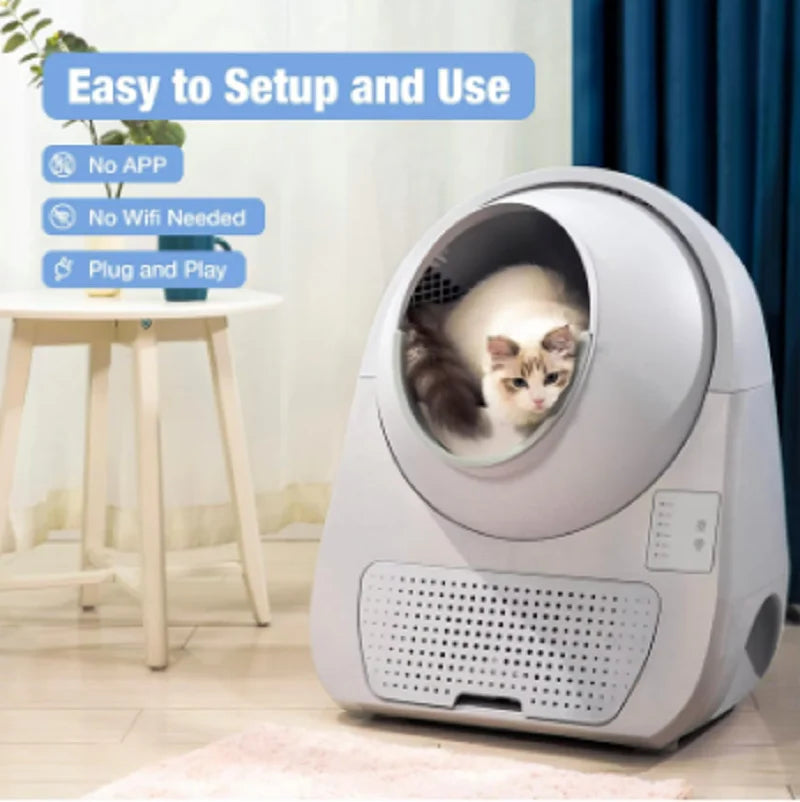 CATLINK PRO-X Pet Smart Cat Litter Box Automatic Cat Toilet Remote App ControlOdor-Free Self-Defendable Cat Sandbox Cat Product