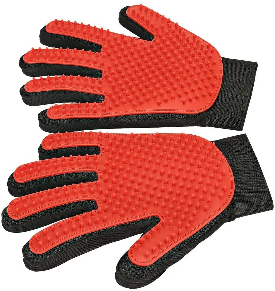 Pet Grooming Glove Gentle Efficient Pet Hair Remover Mitt Cat Accessories Pet Glove for Dogs Cats Pet Products Cat Supplies