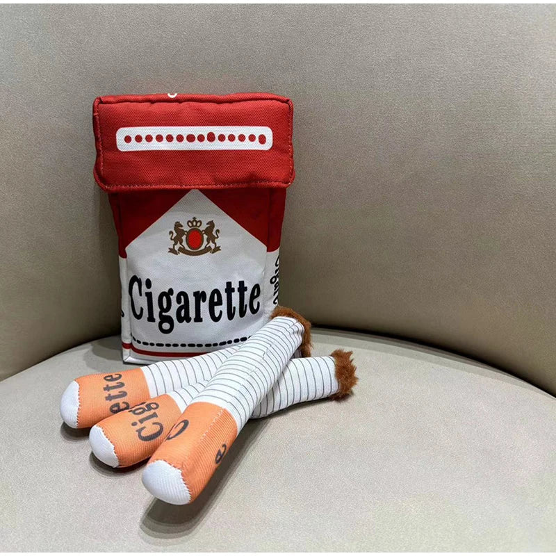 Dog Toy Funny Interactive Plush Dog Toys Creatives Cigarette Design Giggling Chewing Toys For Dog The Perfect Pet Gift