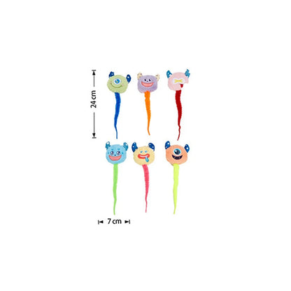 Cat Interactive Toy Plush Monster Kitten Toys Indoor Cat Worm Caterpillar Catnip Toy Cat Teeth Grinding Toy Pet Supplies
