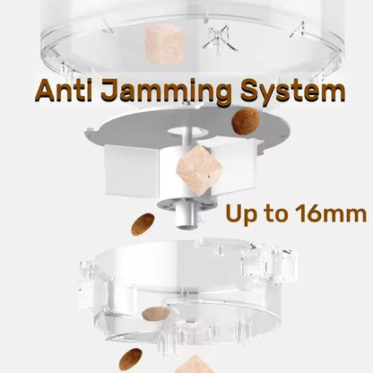 App Controlled Smart Pet Feeder Automatic Timer Quantitative Visible Feeding Machine For Dog Cat Dry Food Dispenser Pet Accessor
