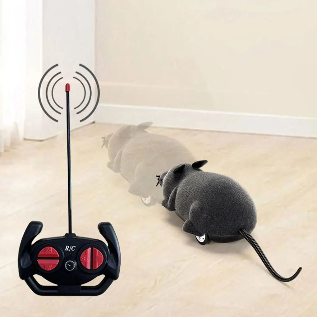Electronic Cat Toy Convenient And Portable Interactive Play For Pets Realistic Appearance RC Cat Toy