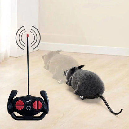Electronic Cat Toy Convenient And Portable Interactive Play For Pets Realistic Appearance RC Cat Toy