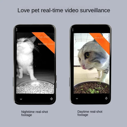 Pet Smart Tech Pet Intelligent Feeder Timed Feeding Remote Voice Control Home With Camera Feeder New Hot Sale 2026