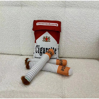 Dog Toy Funny Interactive Plush Dog Toys Creatives Cigarette Design Giggling Chewing Toys For Dog The Perfect Pet Gift