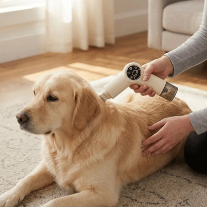 Rechargeable Pet Nail Grinder Detachable Quiet Operation Pet Grooming Tool Portable ABS Electric Hair Trimmer Travel Use