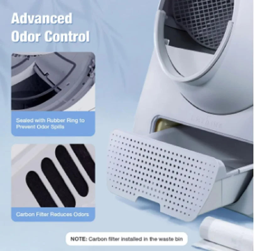 CATLINK PRO-X Pet Smart Cat Litter Box Automatic Cat Toilet Remote App ControlOdor-Free Self-Defendable Cat Sandbox Cat Product
