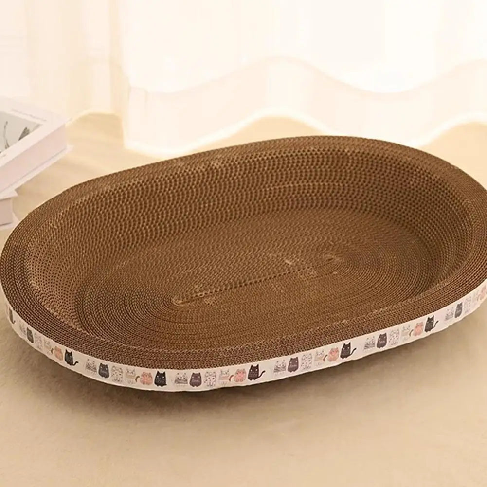 Corrugated Cat Scratcher Cat Scrapers Cat Scratching Board Corrugated Cardboard Grinding Nails Interactive Protecting Furniture
