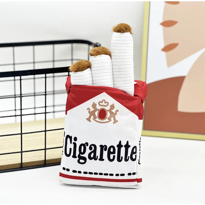 Dog Toy Funny Interactive Plush Dog Toys Creatives Cigarette Design Giggling Chewing Toys For Dog The Perfect Pet Gift