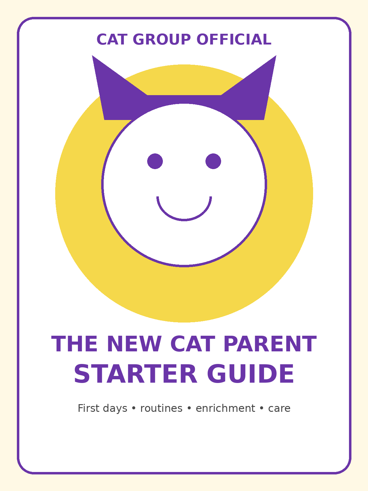 The New Cat Parent Starter Guide